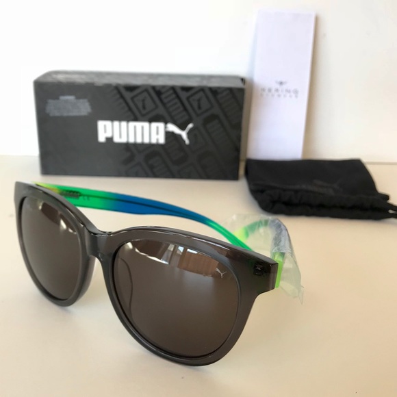 PUMA Rounded Cat Eye Sunglasses - Picture 5 of 6